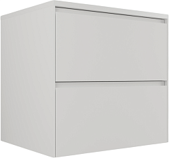 Style Line Тумба под раковину Лима 60 Plus подвесная эмаль белая матовая – фотография-2